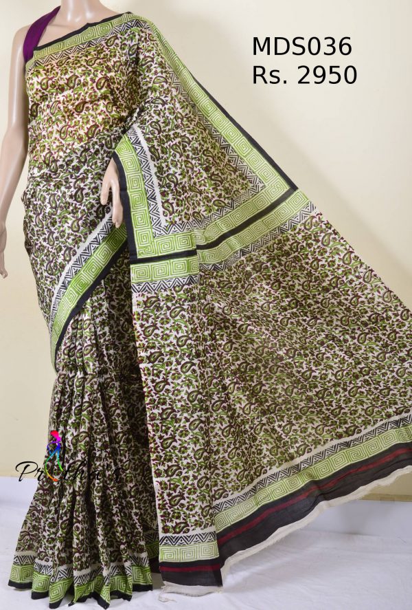 Pure Mulberry Silk Saree