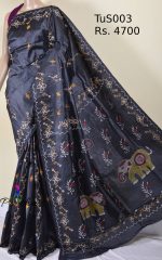Pure Tussar Silk Saree