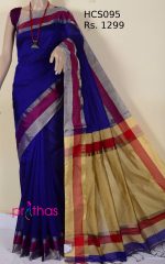 handloom cotton silk saree