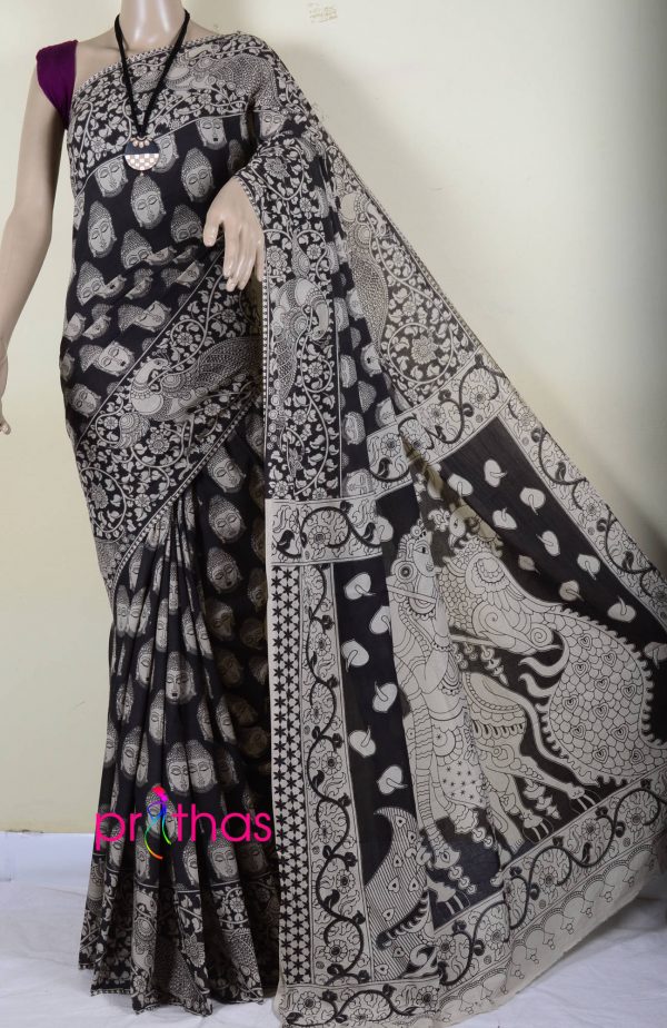 Kalamkari cotton saree