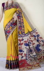 Kalamkari cotton saree