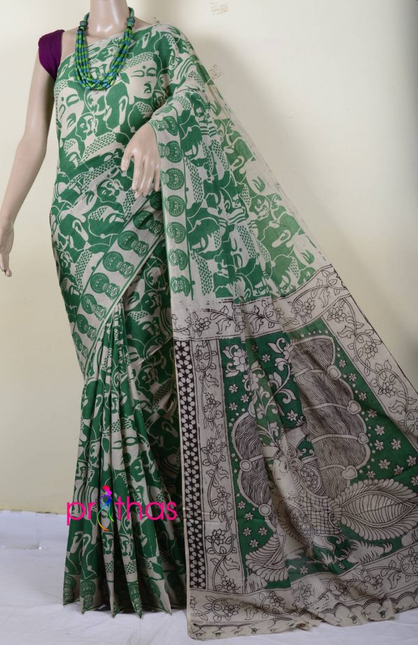 kalamkari cotton saree