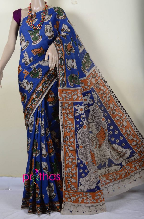 kalamkari cotton saree