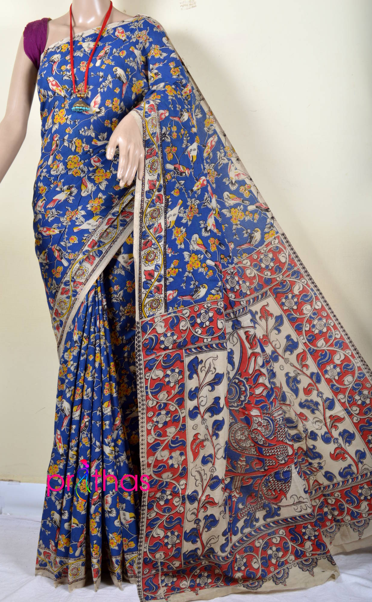 KALAMKARI PADMAVATI WHOLESALE KALAMKARI SAREE – Textilebazar