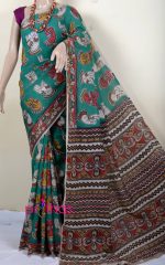 Silk kalamkari Saree