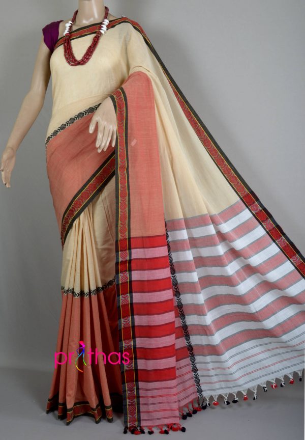 Handloom begumpuri cotton saree