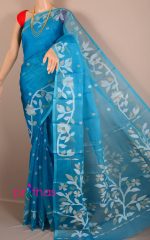 muslin jamdani saree